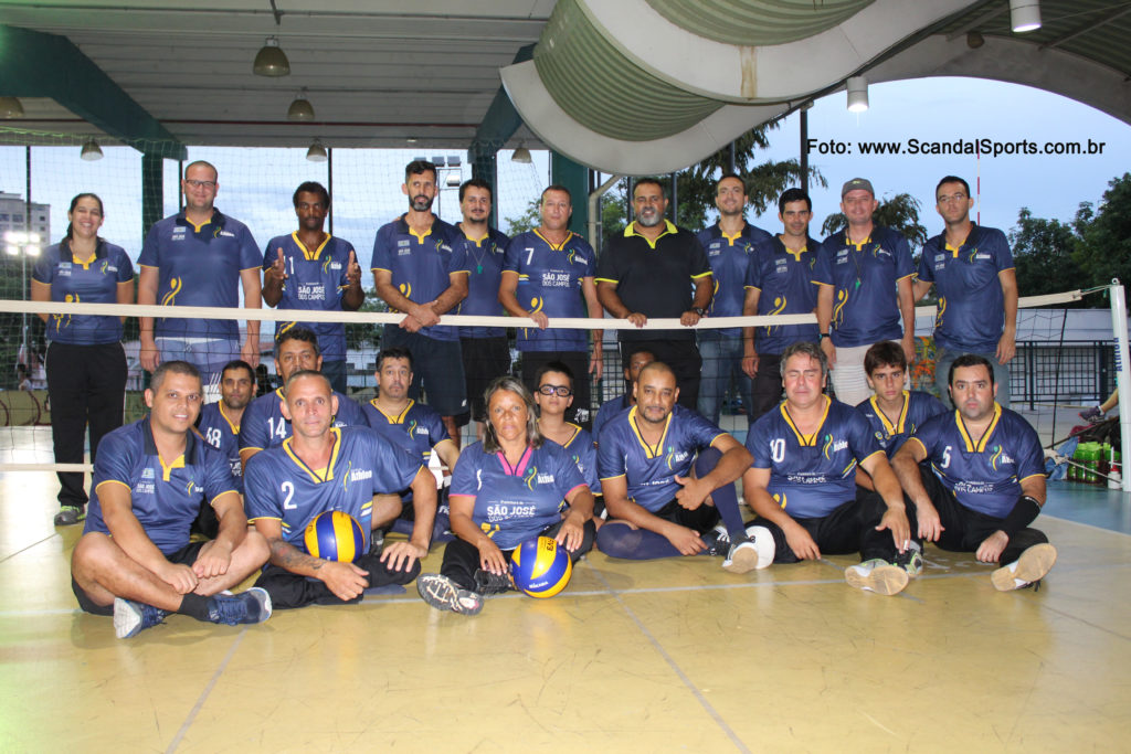 Vôlei Sentado Equipe Athlon São José dos Campos SP Paradesportivo Vôlei Sentado Equipe Athlon São José dos Campos SP Paradesportivo
